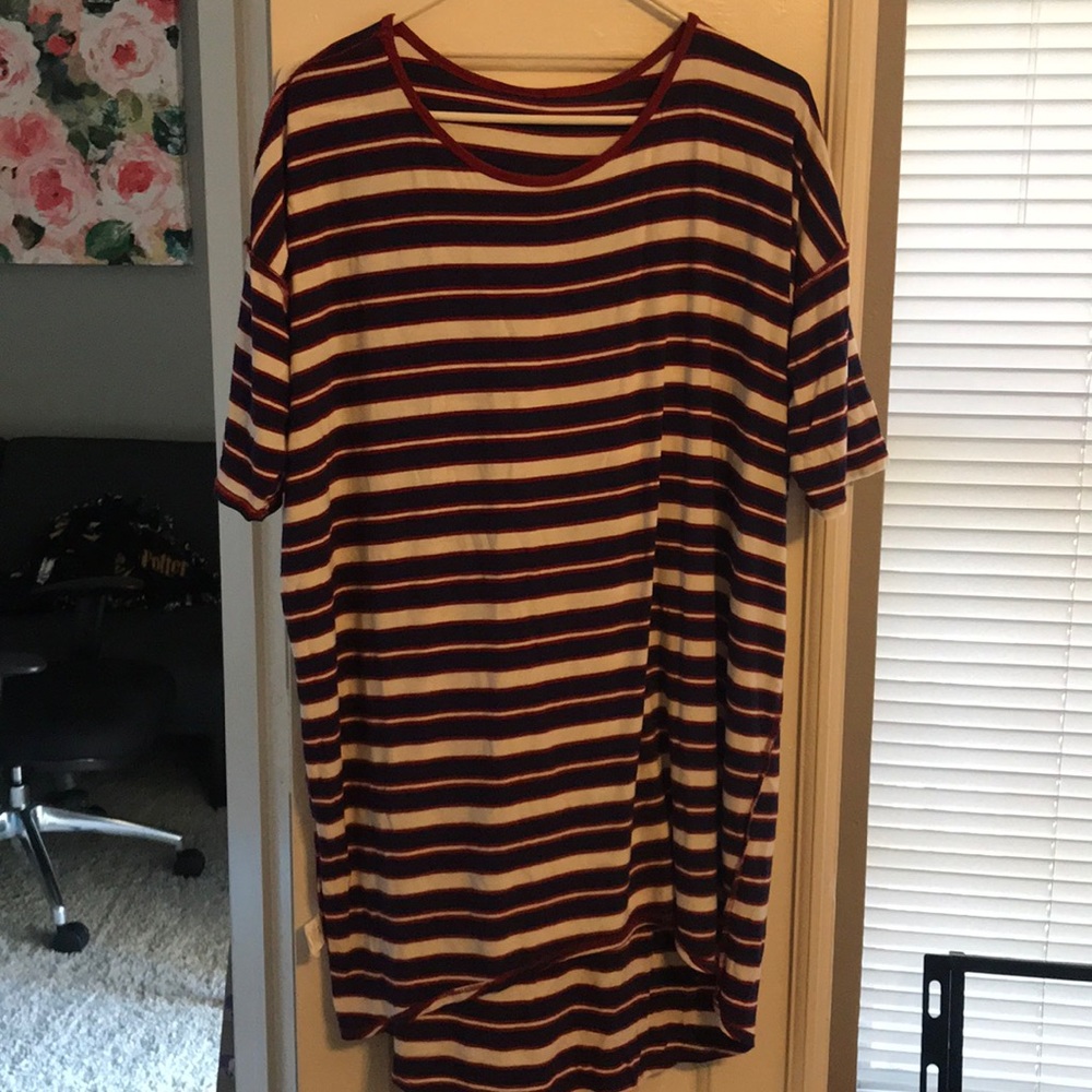 Red white and blue shirt